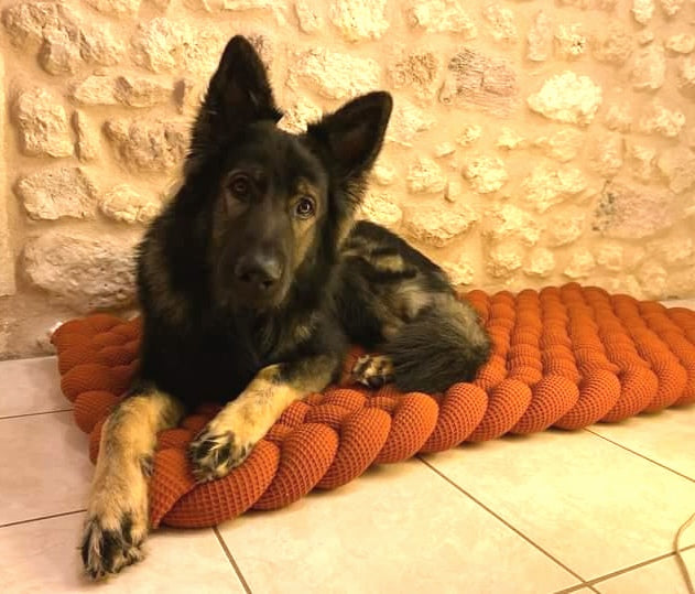 Tapis tressé pour animaux - Sur mesure