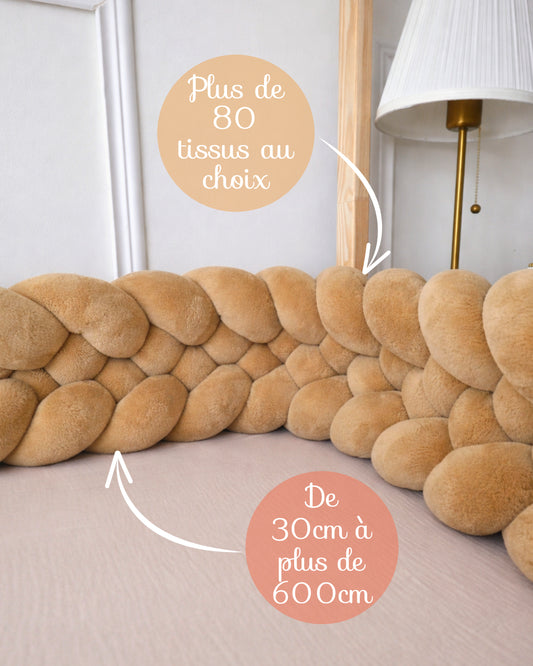 1. Tresse de lit 5 brins sur mesure