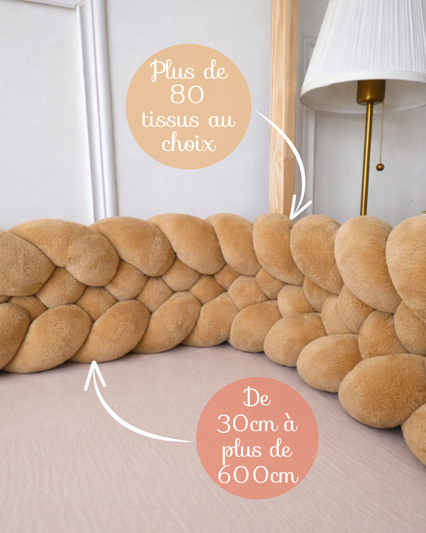 1. Tresse de lit 5 brins sur mesure