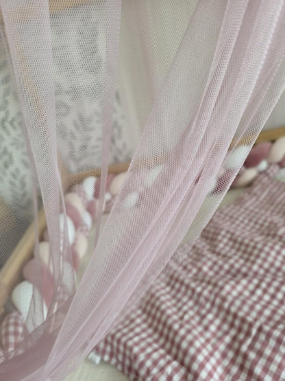 Voile de lit cabane modèle A Simple ou double - Sur mesure