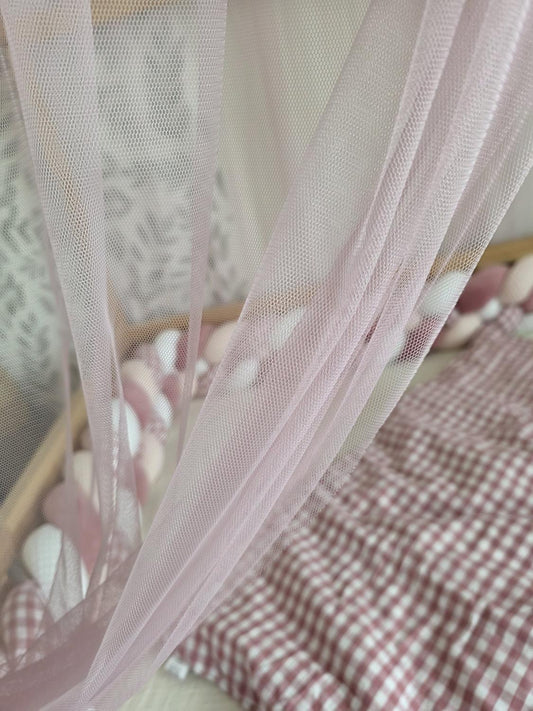 Voile de lit cabane modèle A Simple ou double - Sur mesure