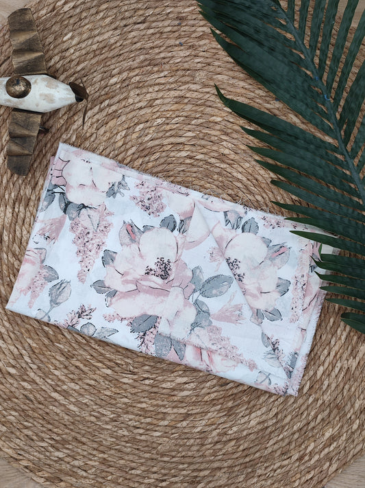 Tissu en coton - Popeline de coton - Motif Wil flowers