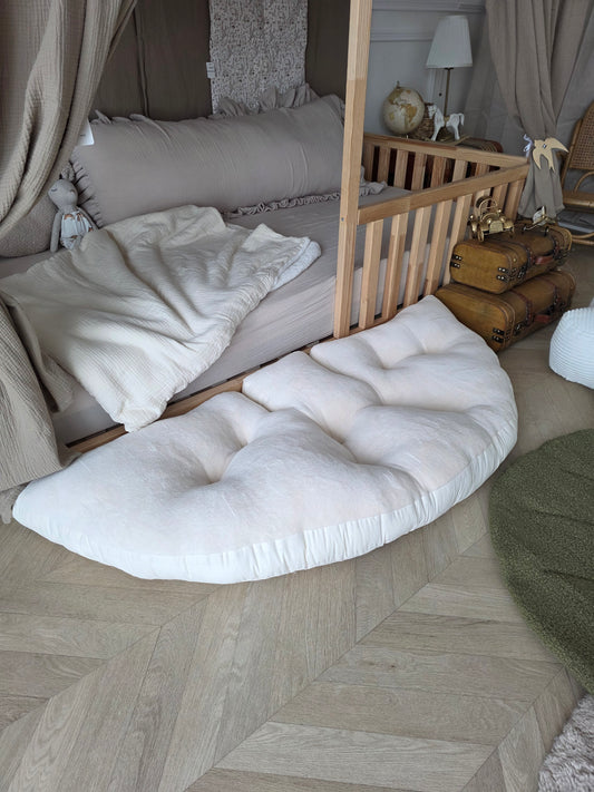 Tapis 2 en 1 fauteuil doudou beige
