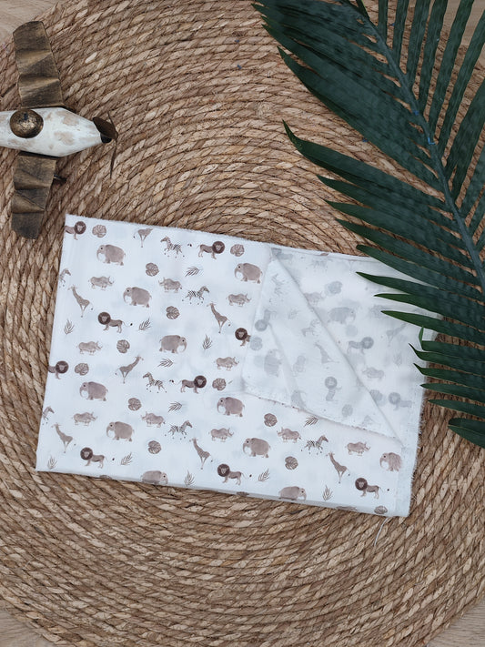 Tissu en coton - Popeline de coton - motif Zèbre