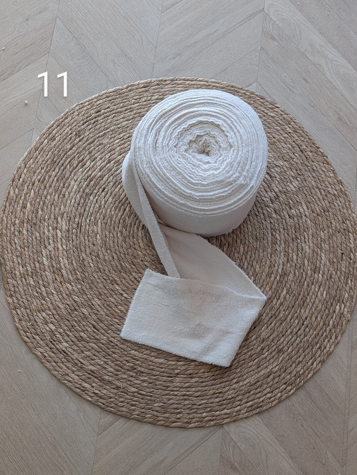 Chute de rouleau de tissus - N°11