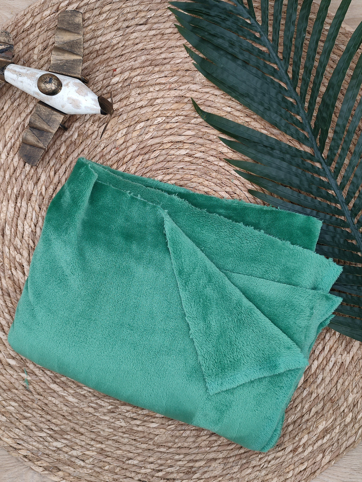 Tissu Doudou - Forêt