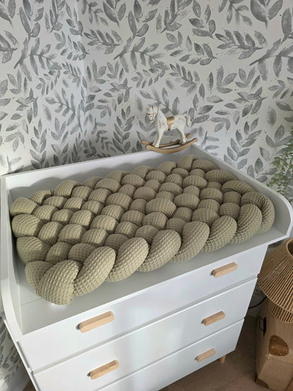 Tapis à langer tressé - sur mesure