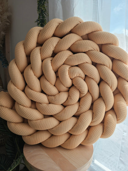 Tresse de lit 4 brins 460cm nid d'abeille tournesol destockage