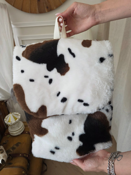 Sac à dos maternelle fourrure