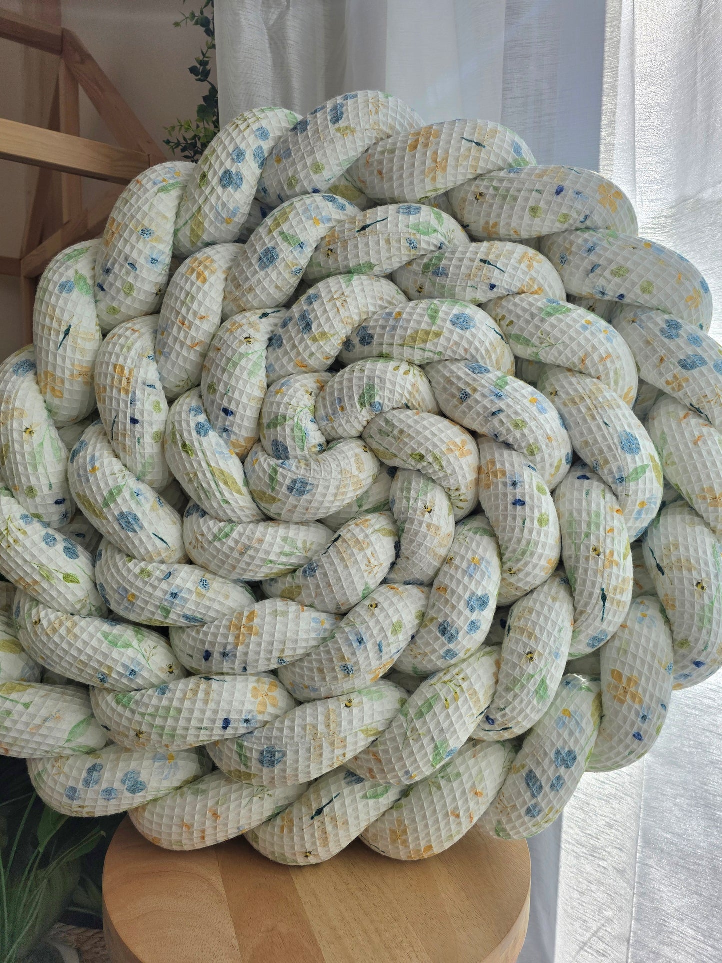 Tresse de lit 4 brins 500cm nid d'abeille libellule déstockage