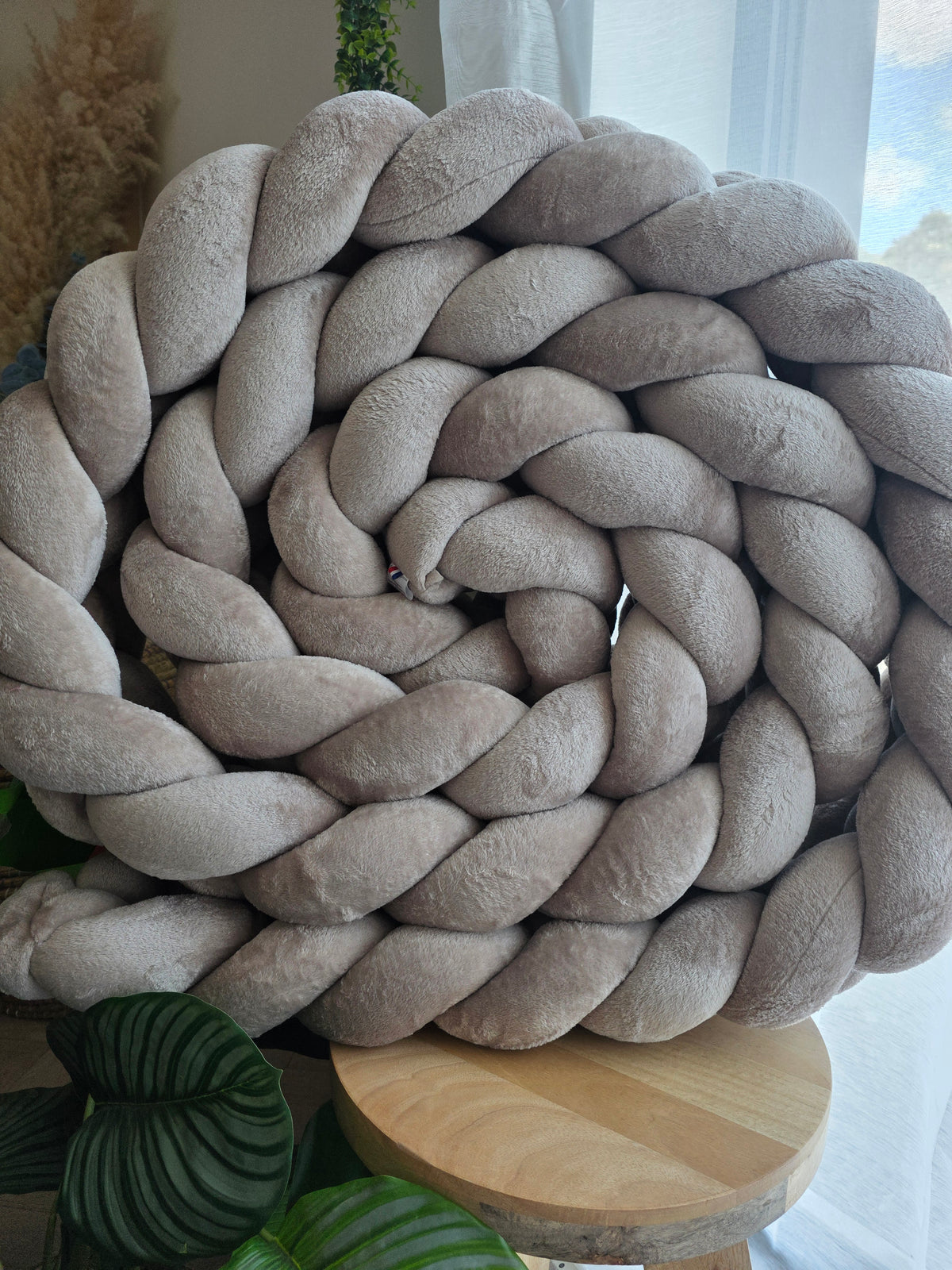 Tresse de lit 4 brins 500cm doudou galet