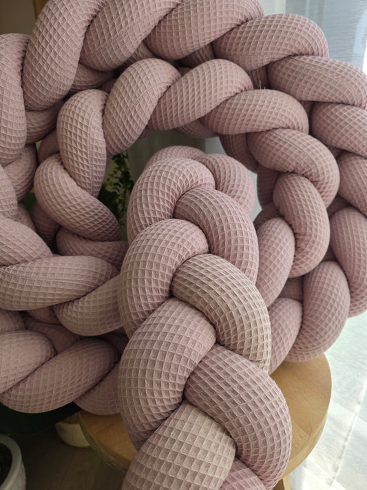 Tresse de lit 3 brins 360cm lilas déstockage