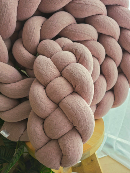 Tresse de lit 4 brins 500cm tricot lavande déstockage