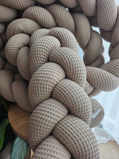Tresse de lit 3 brins 200cm Cappuccino