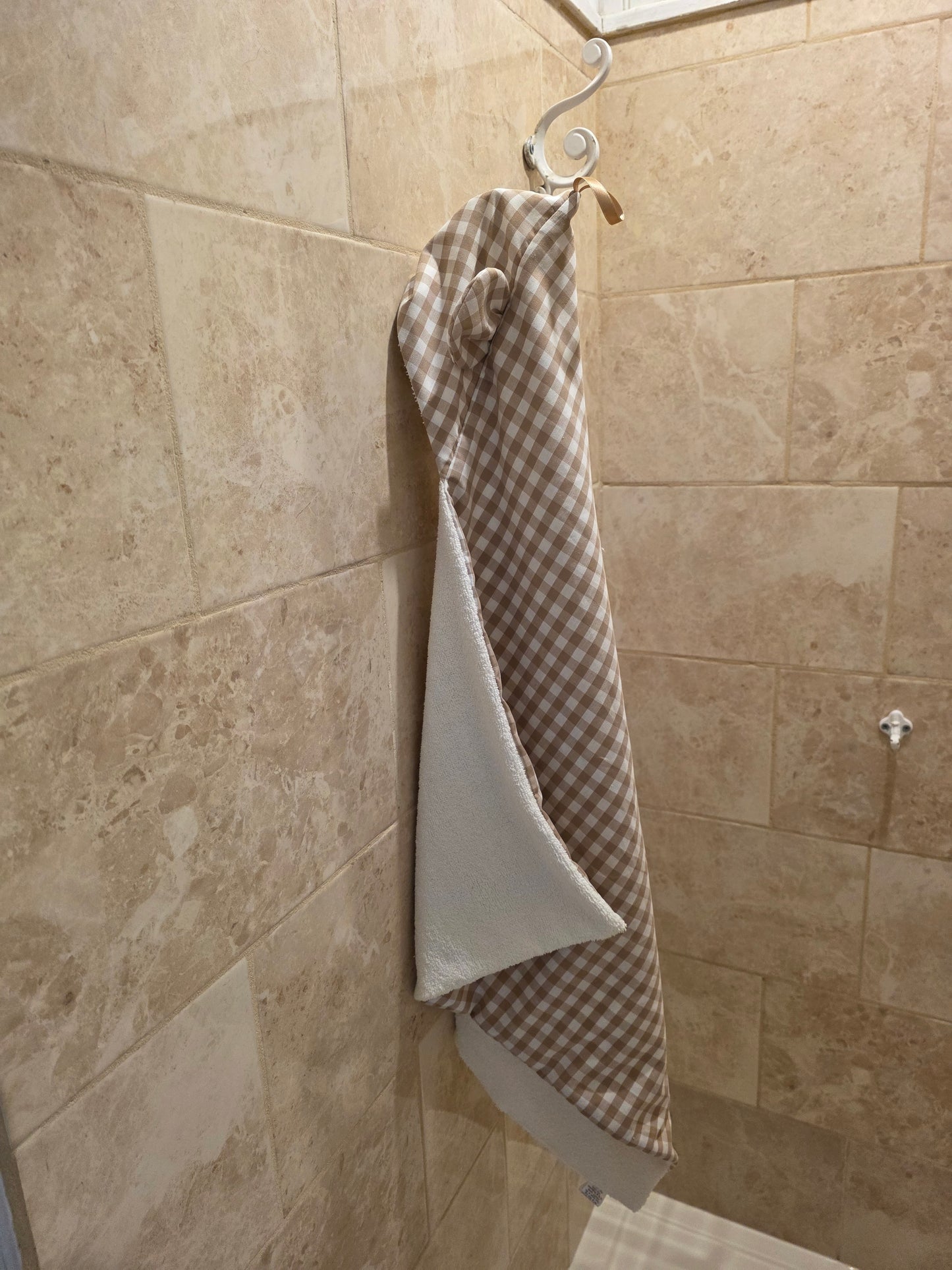 Cape de bain oreille d'ourson - sur mesure