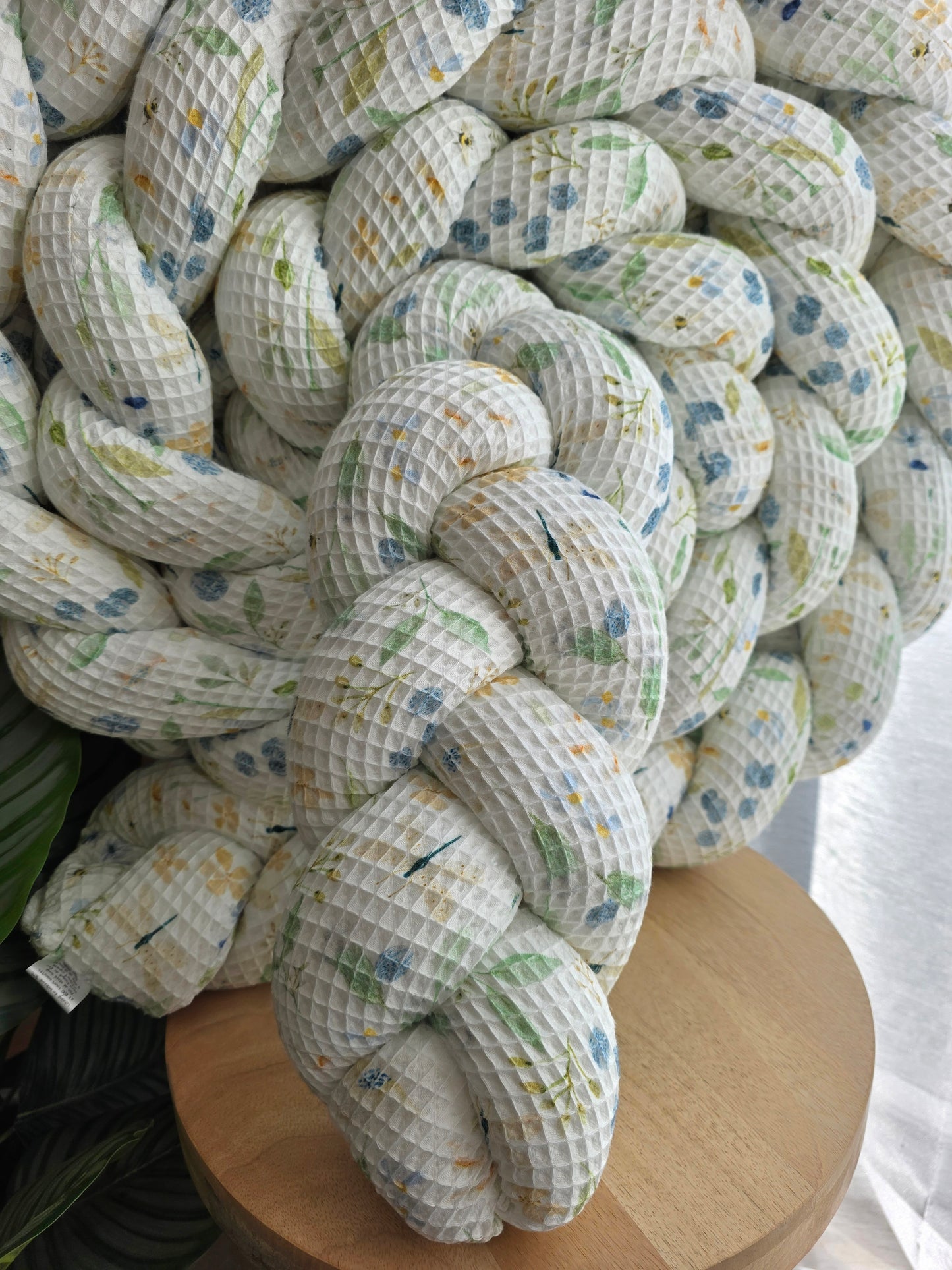 Tresse de lit 3 brins 200cm nid d'abeille libellule déstockage