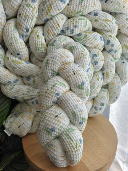Tresse de lit 3 brins 200cm nid d'abeille libellule déstockage