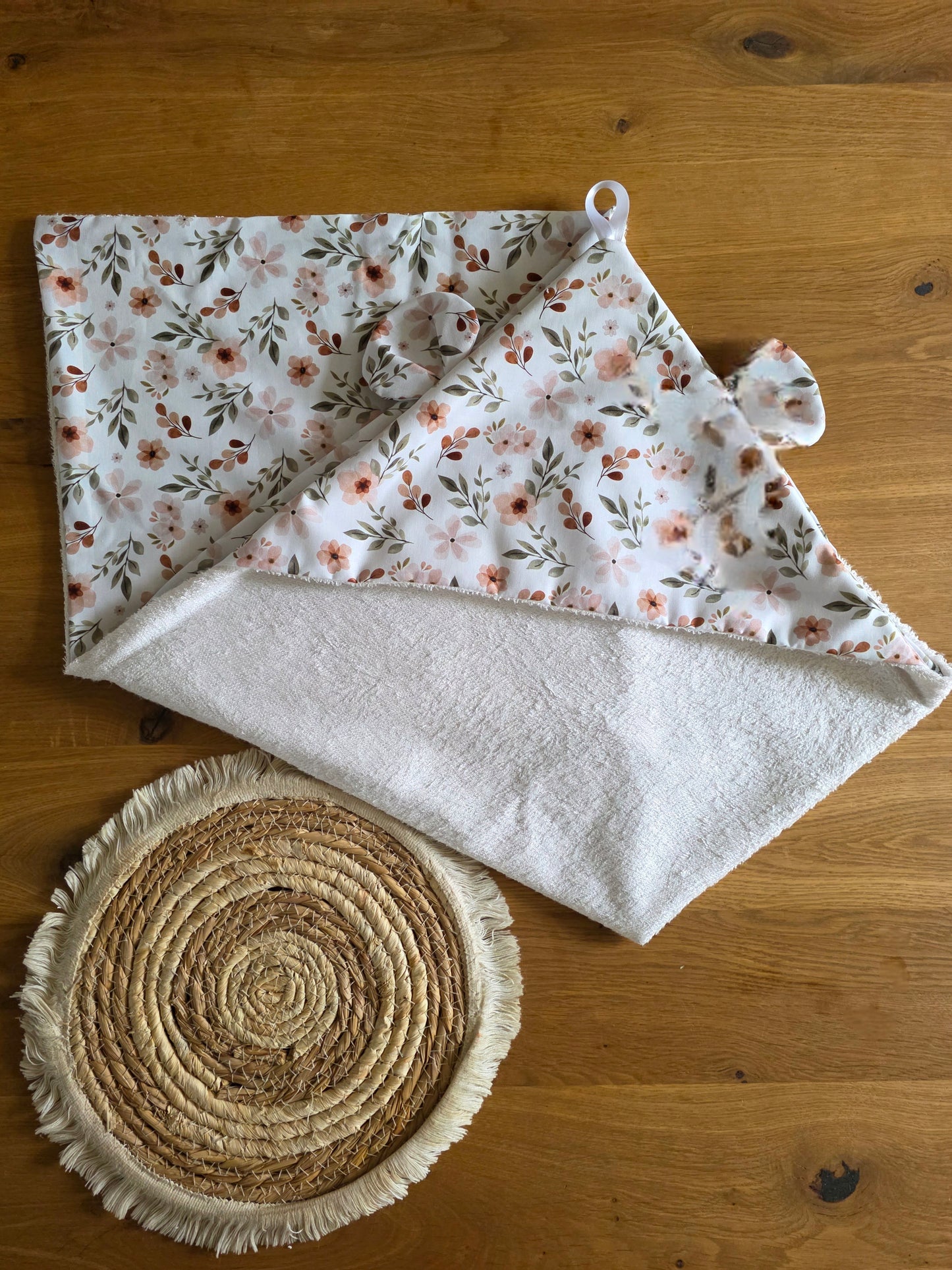 Cape de bain oreille d'ourson zada