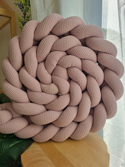 Tresse de lit 3 brins 360cm lilas déstockage