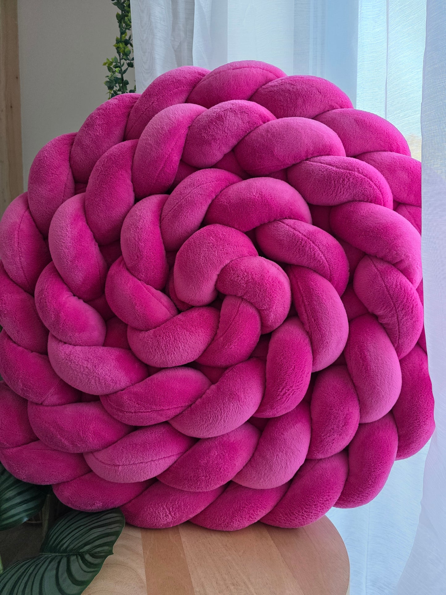 Tresse de lit 4 brins 460cm doudou fushia déstockage