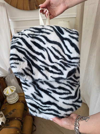 Sac à dos maternelle fourrure