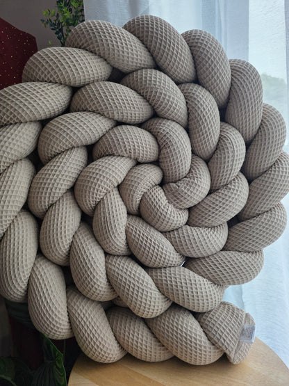 Tresse de lit 3 brins 200cm Cappuccino