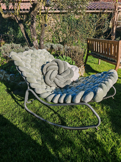 Grand tapis tressé - sur mesure