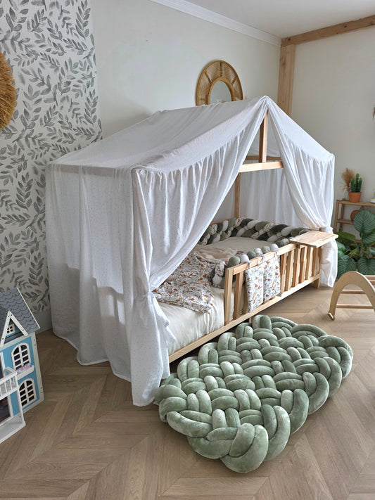Ciel de lit cabane B intégrale - Sur mesure