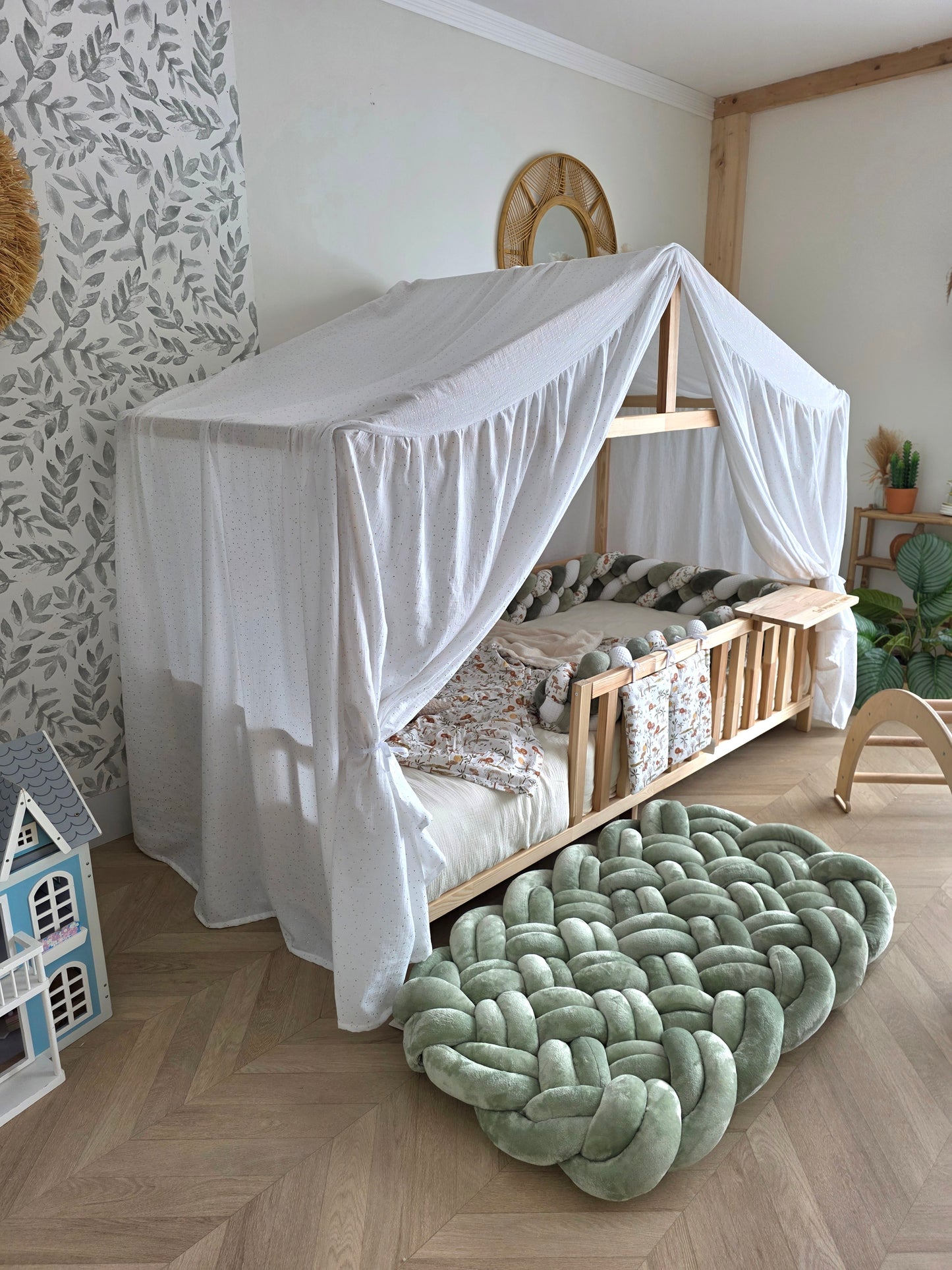Ciel de lit cabane B intégrale - Sur mesure