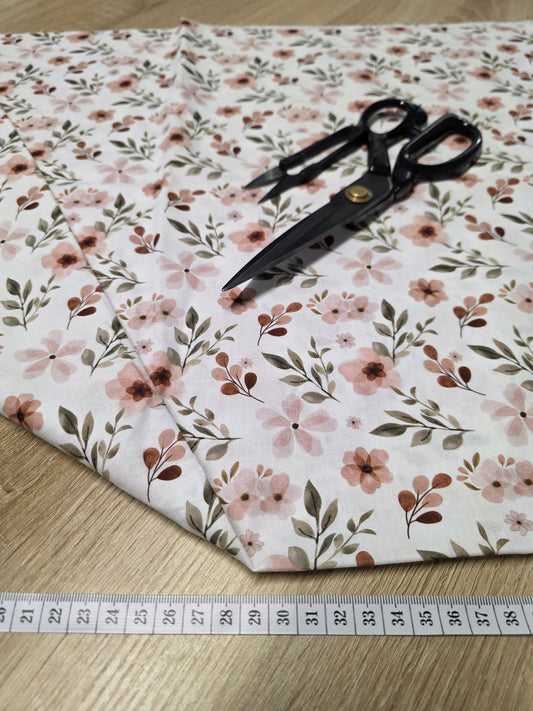 Tissu en coton - Popeline de coton - Motif Zada