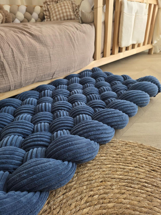 Tapis tressé 100x40cm côtelé roi