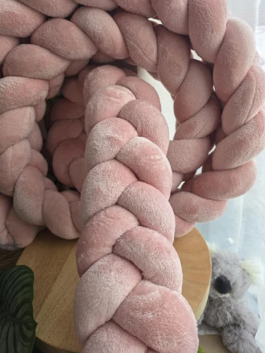 Tresse de lit 3 brins doudou poudré 4.6m