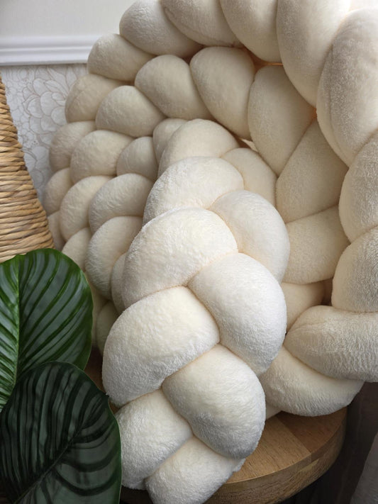 Tresse de lit 3 brins doudou vanille 3m