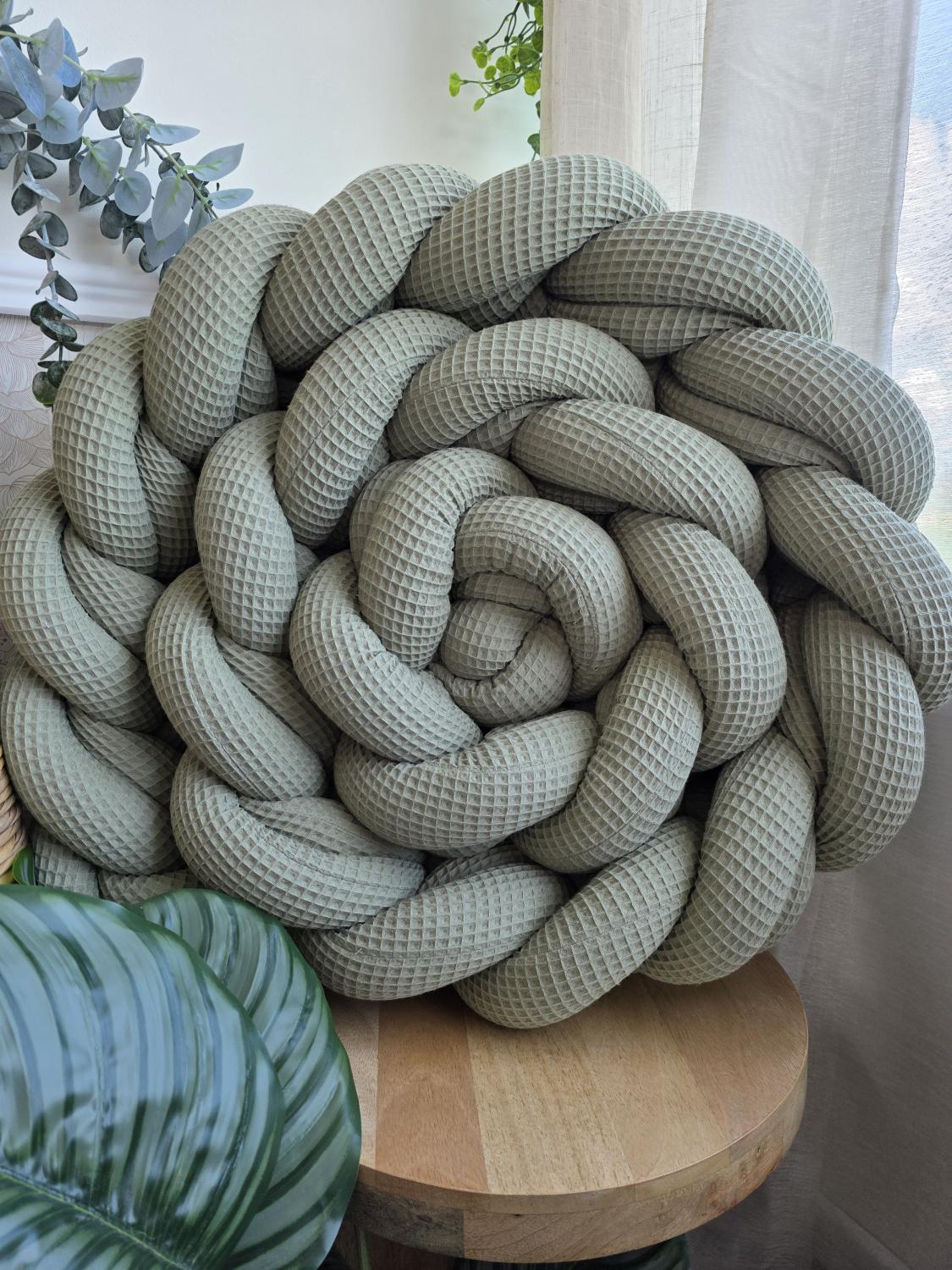 Tresse de lit 3 brins XXL olive 3m