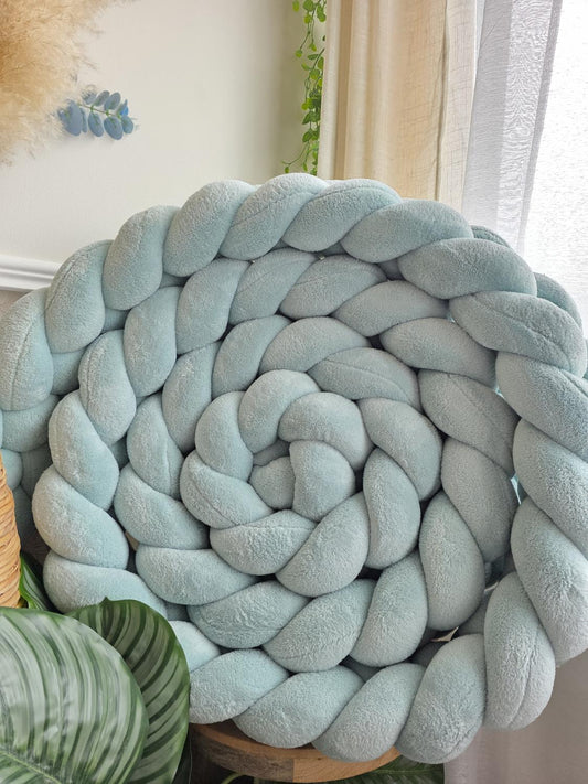 Tresse de lit 4 brins doudou menthe 4.6m
