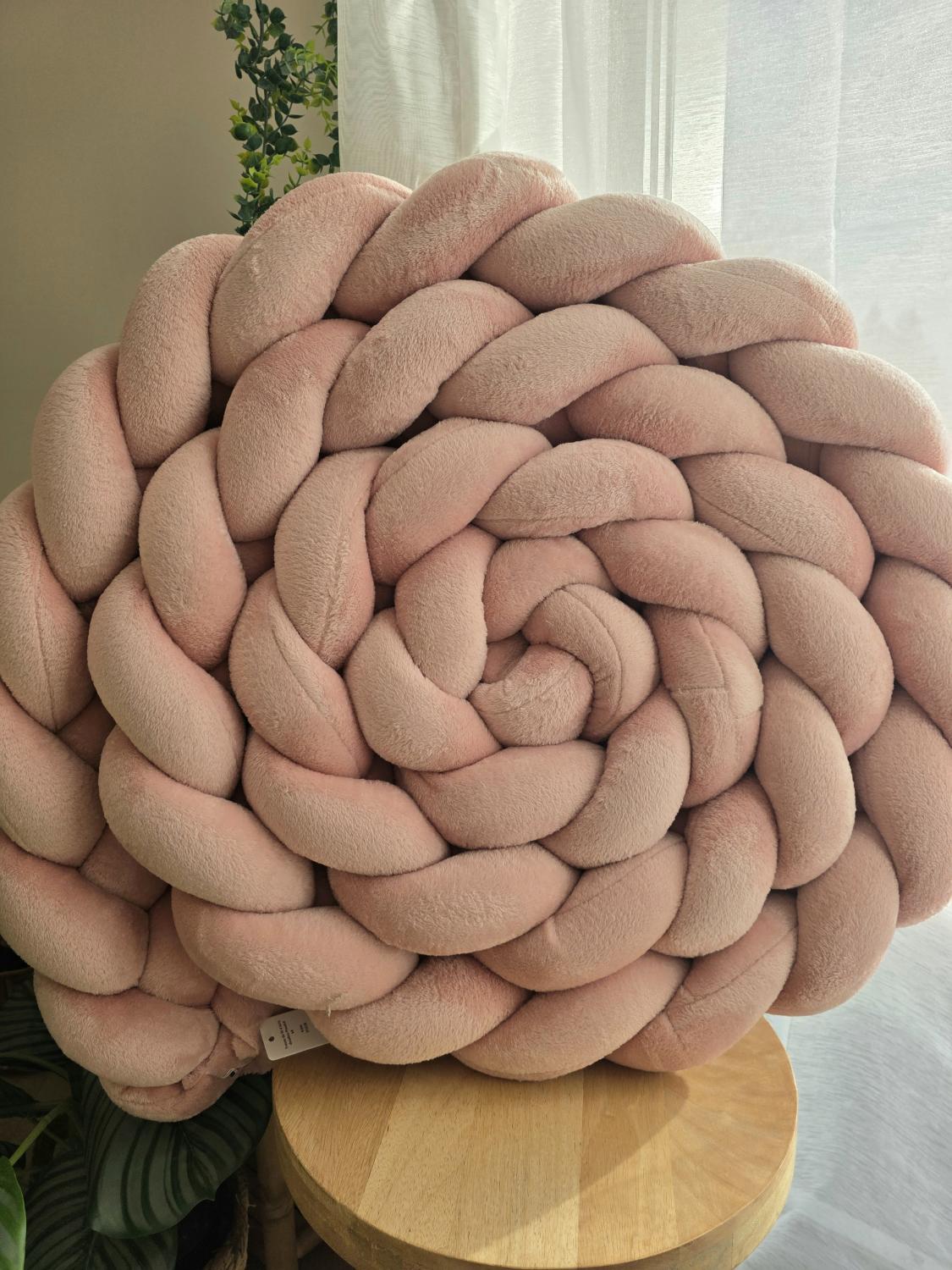 Tresse de lit 4 brins doudou poudré 3.6m